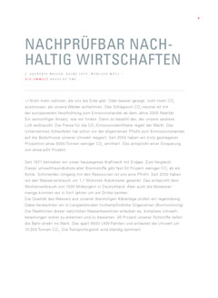 Scheufelen Umweltbroschuere